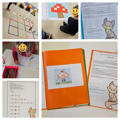 Coding e pixel art Lilla e la foresta dorata